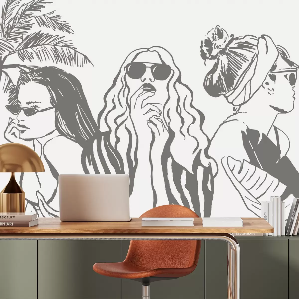 fototapet Fetele w04463v1