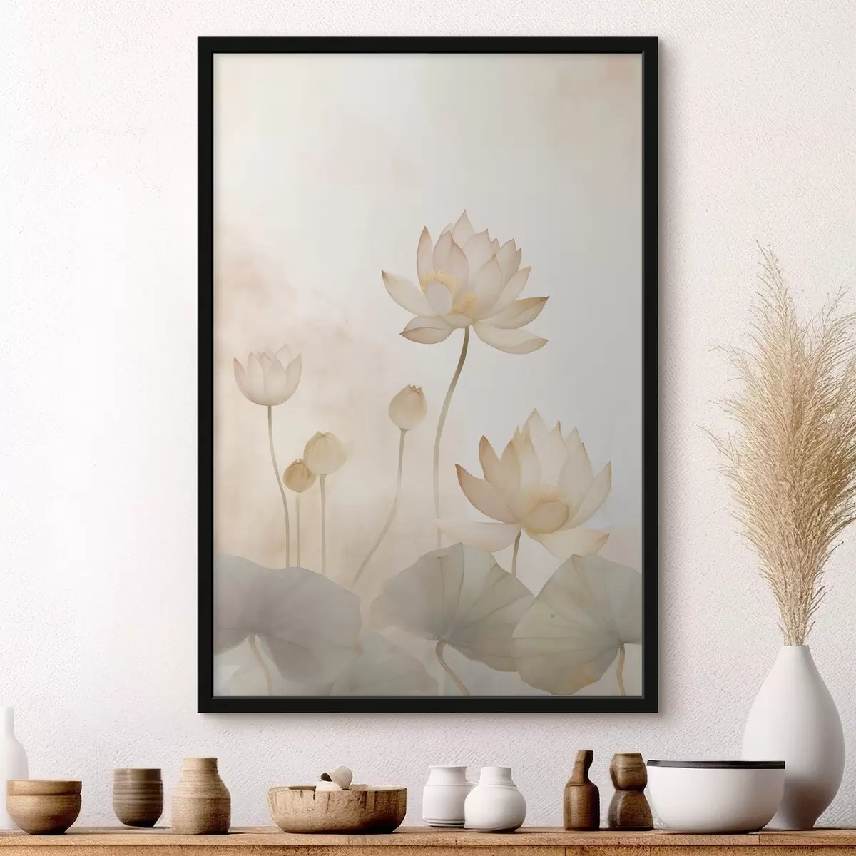 Poster Lumina Lotus Flori f45612