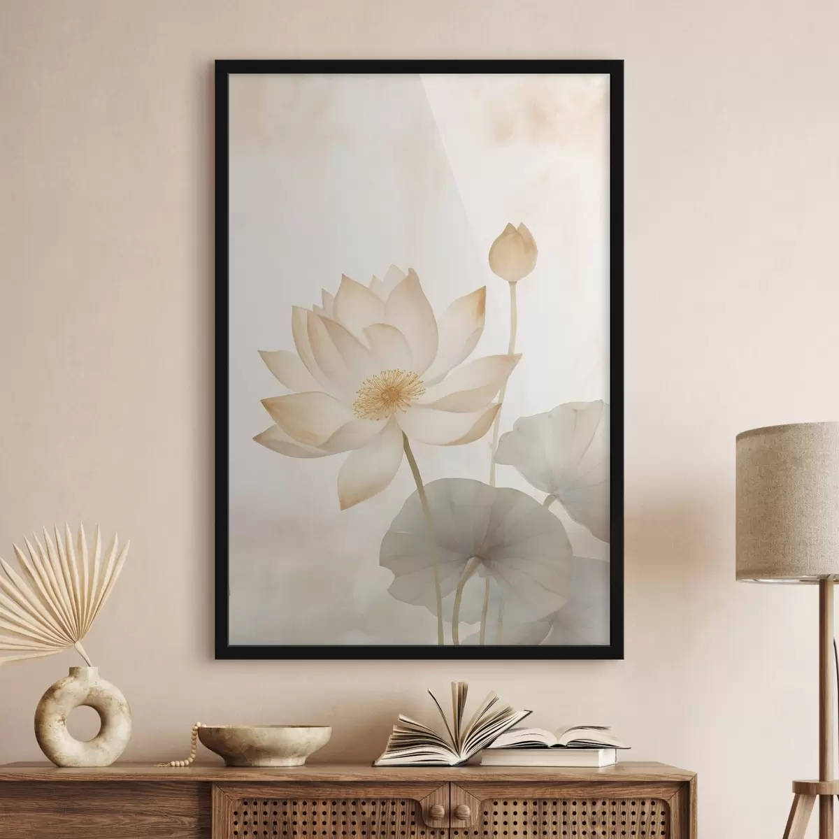 Poster Floare de lotus mare f45613