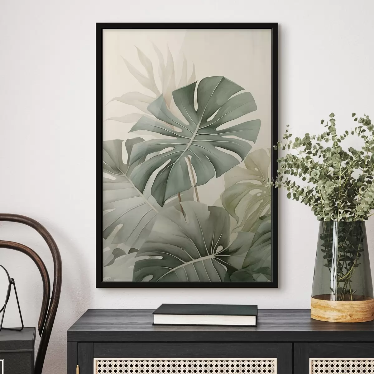 Poster Frunză Monstera mare f45616