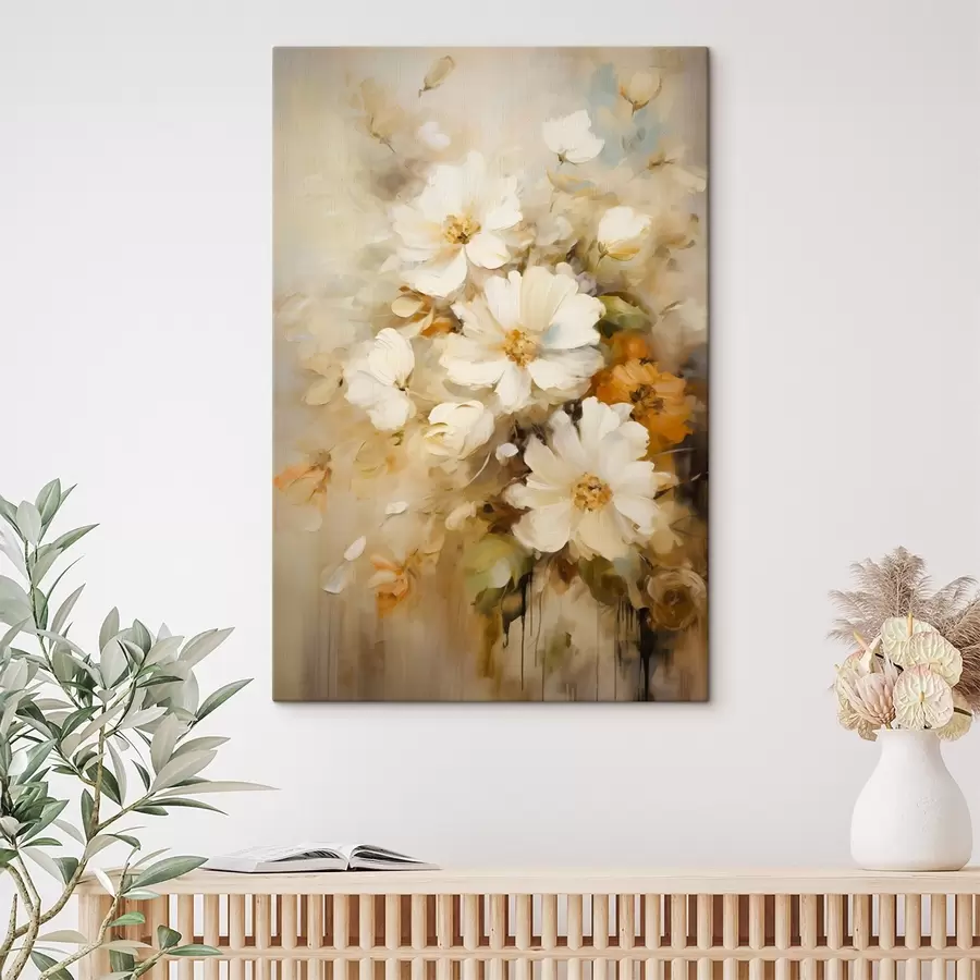 Tablouri Compoziție în tonuri pastelate de bej și maro s45534