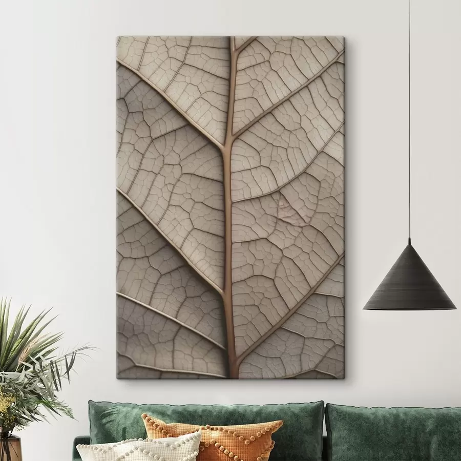 Tablouri Frunză uscată cu nervuri s45604