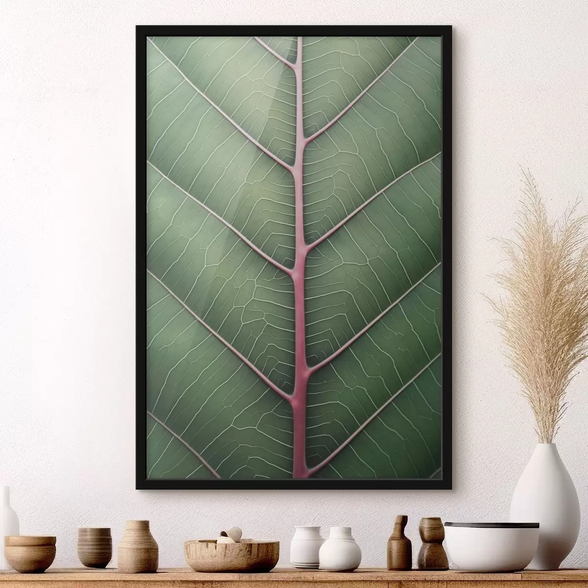 Poster Frunză cu nervuri f45603
