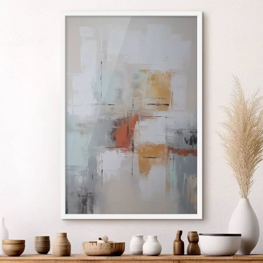 fototapet Abstracție imitație de pictură și abraziuni f45634