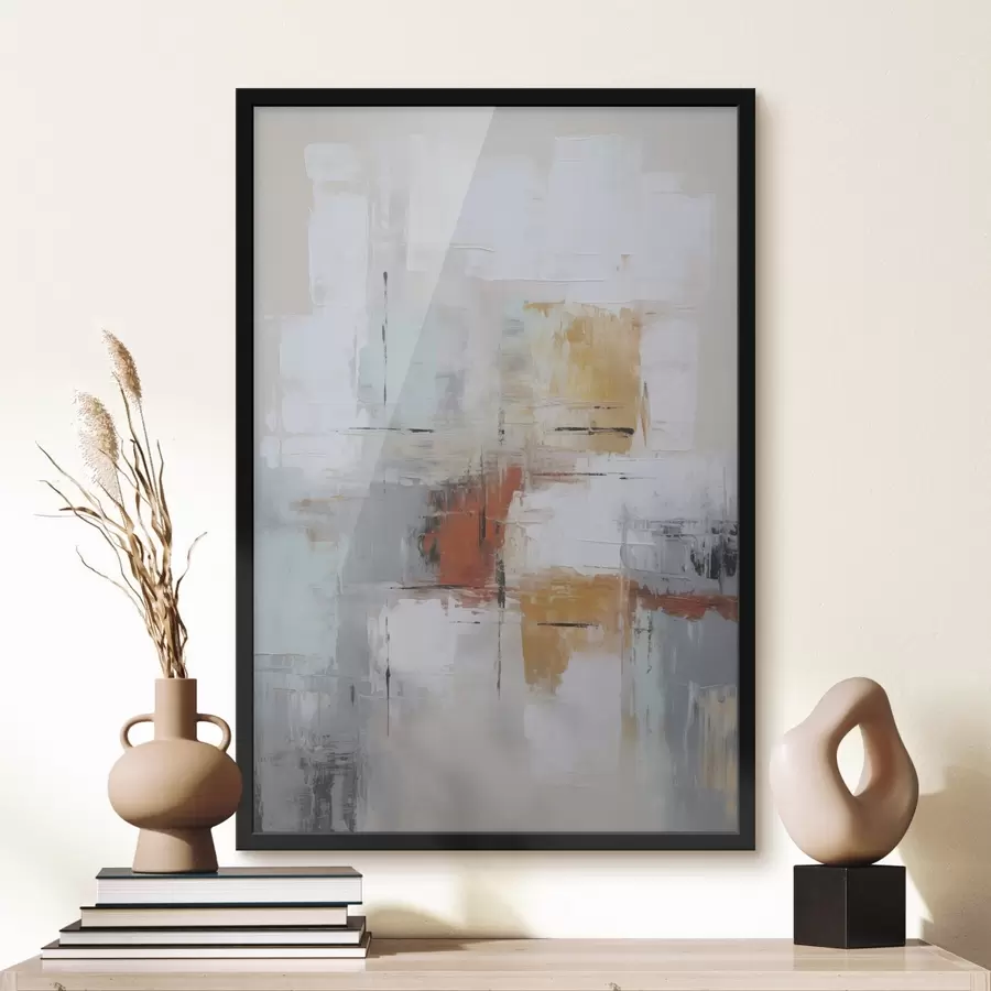 fototapet Abstracție imitație de pictură și abraziuni f45634