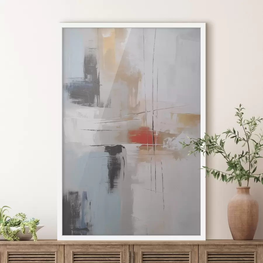 fototapet Abstracție imitație de pictură și abraziuni f45635