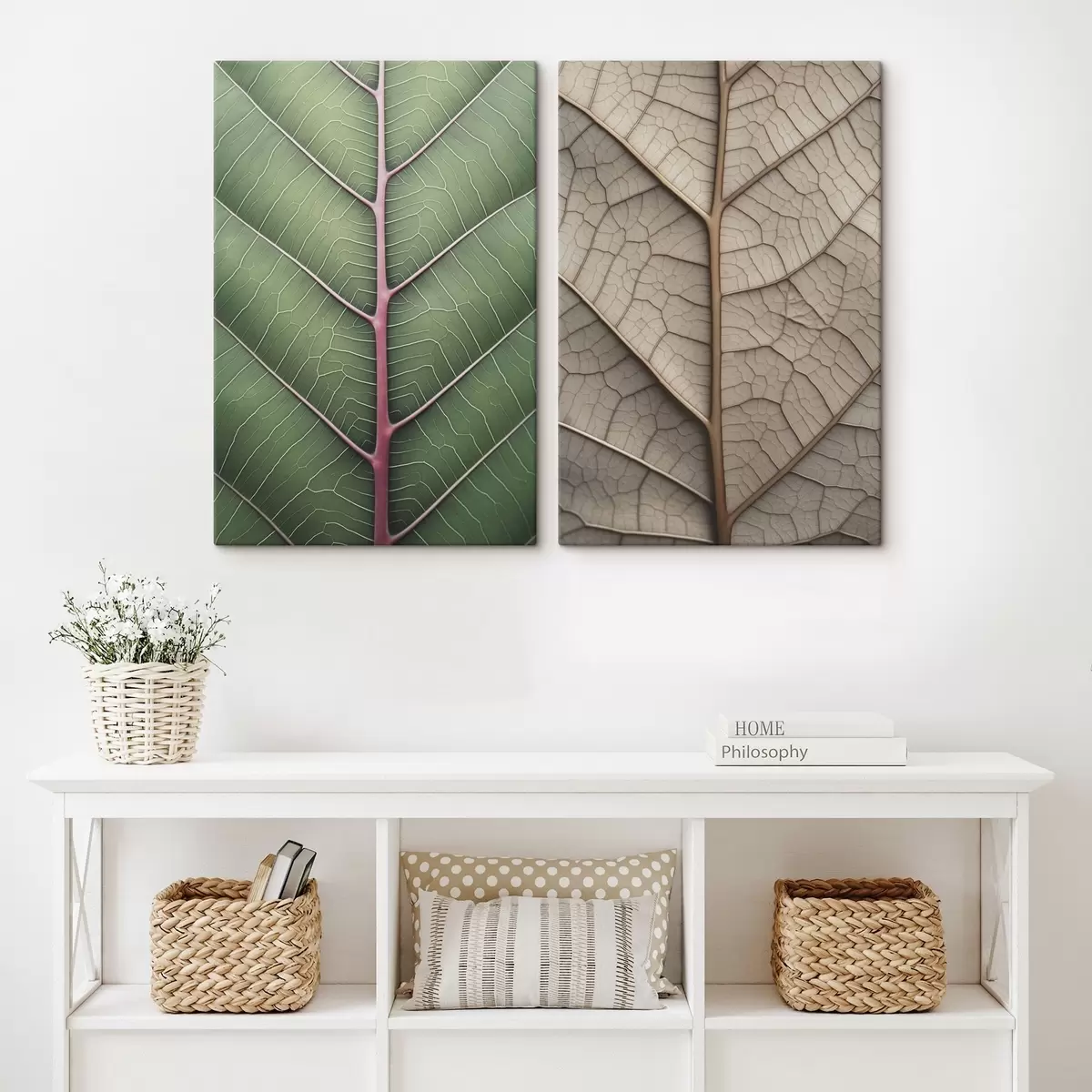 Tablouri Frunză cu nervuri m00663