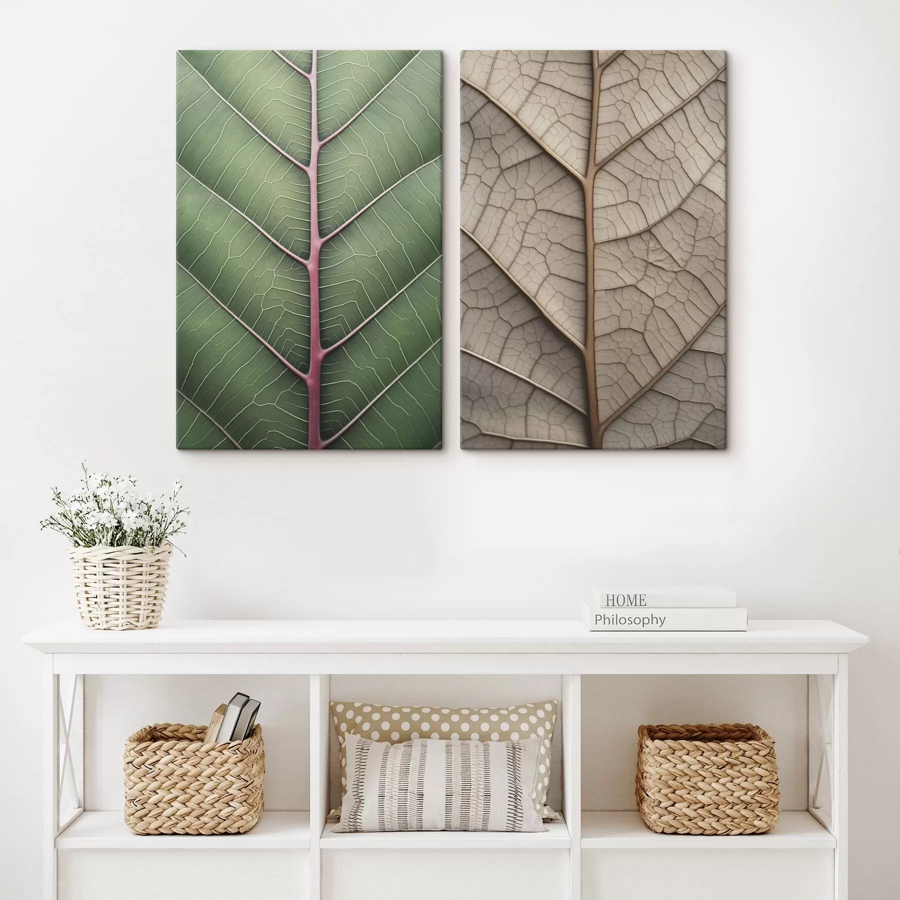 Tablouri Frunză cu nervuri m00663