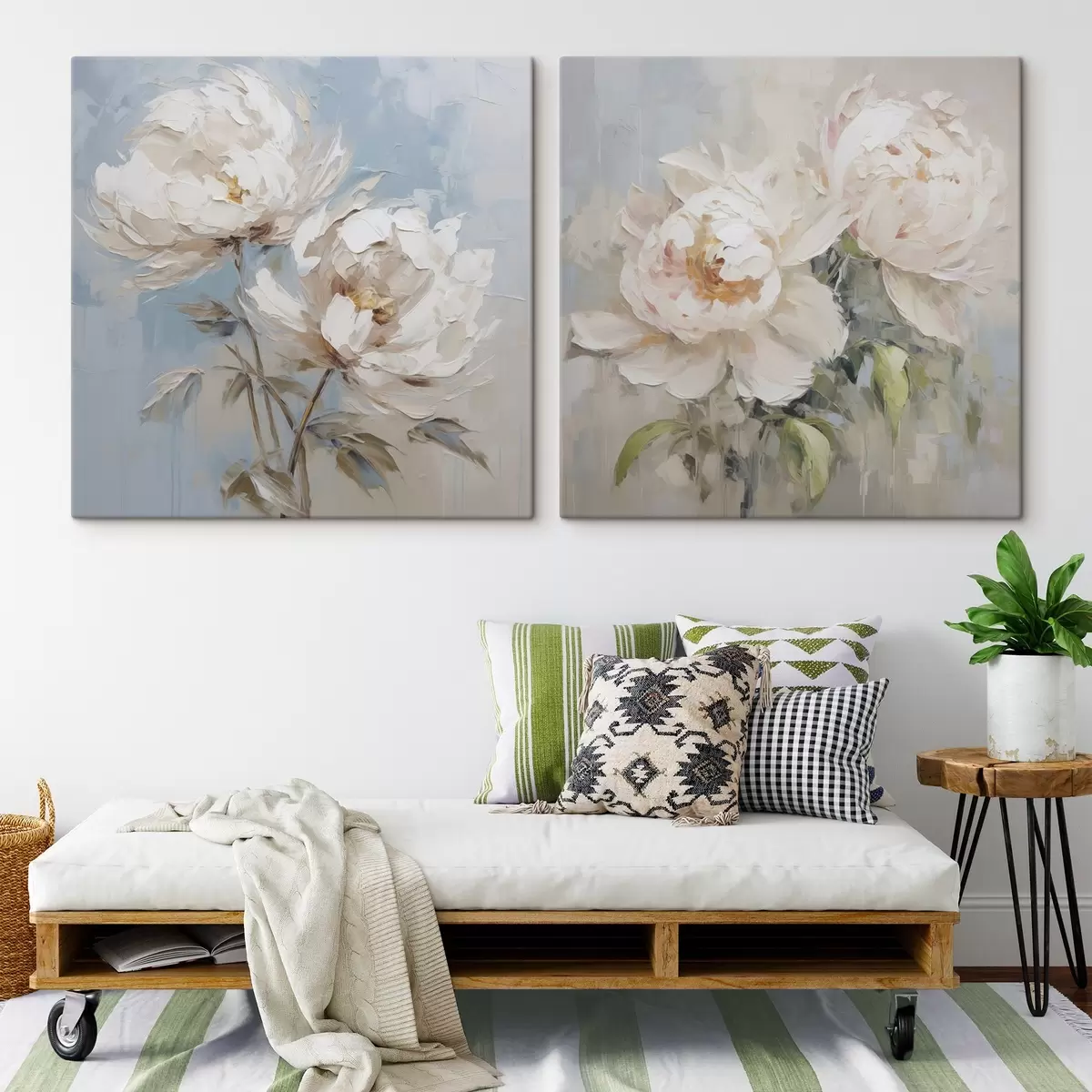 Tablouri Peonies pictura imitație m00665