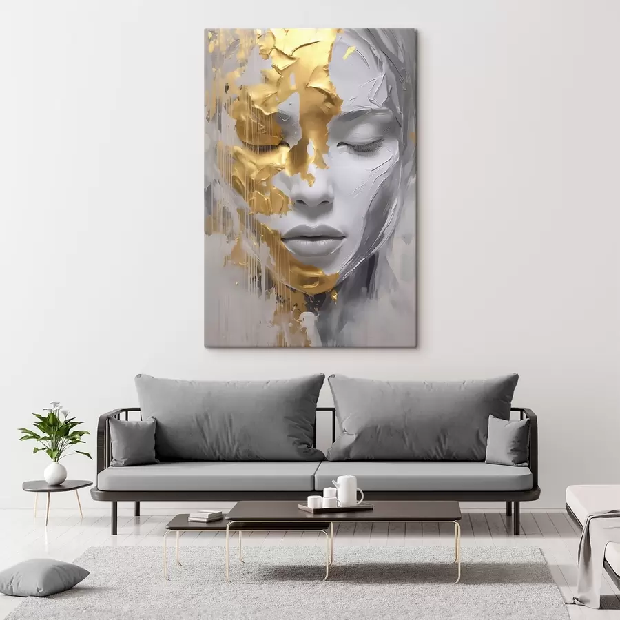 Tablouri Portret abstract al unei femei s45448