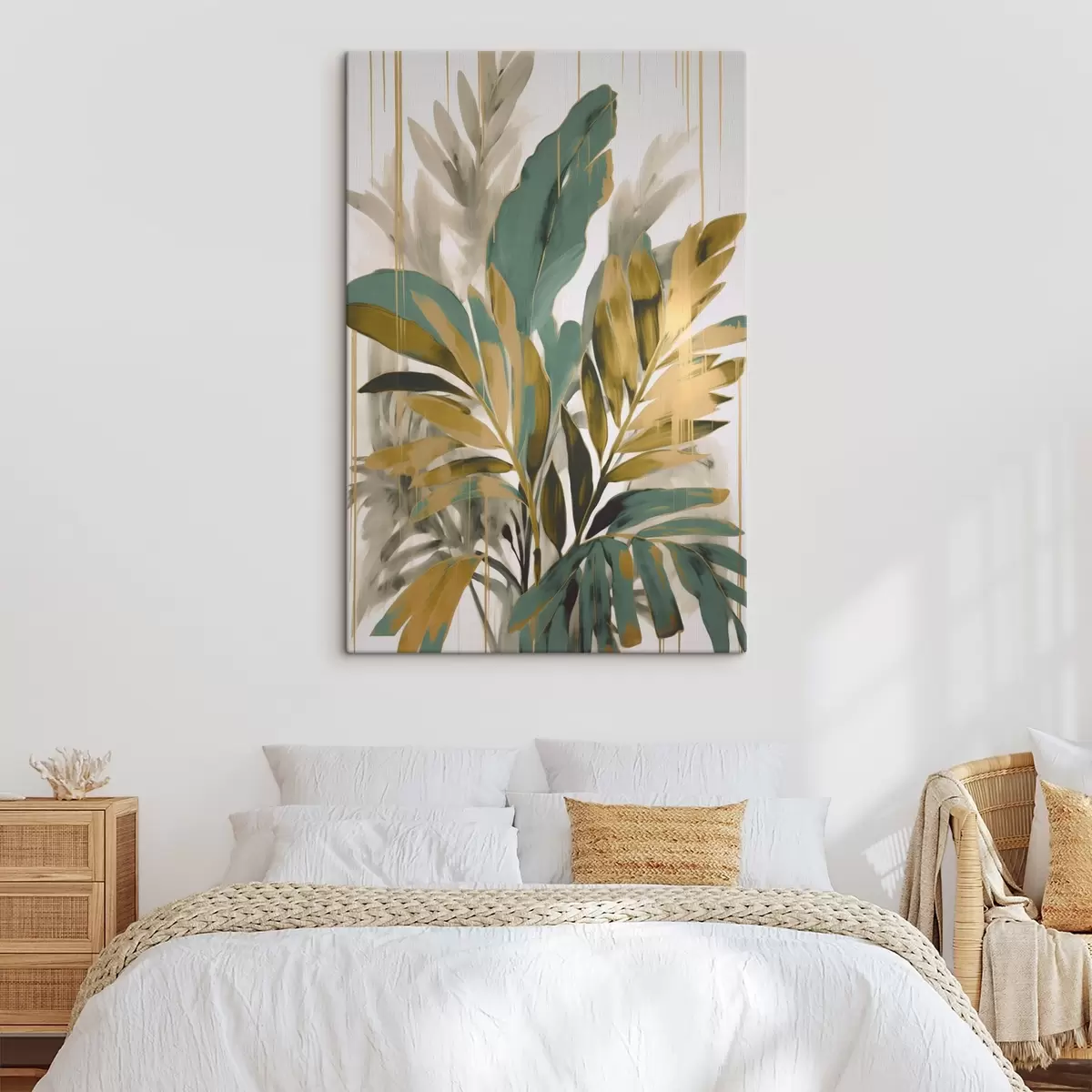 Tablouri Abstract frunze tropicale s45590