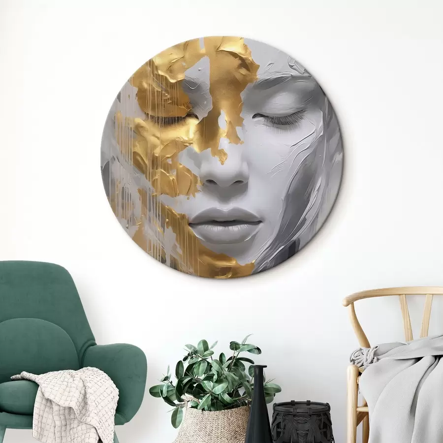 Tablouri Portret abstract al unei femei r45448