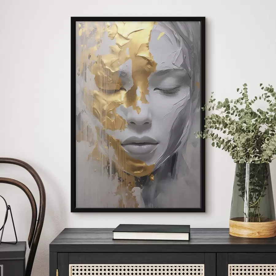 fototapet Portret abstract al unei femei f45448