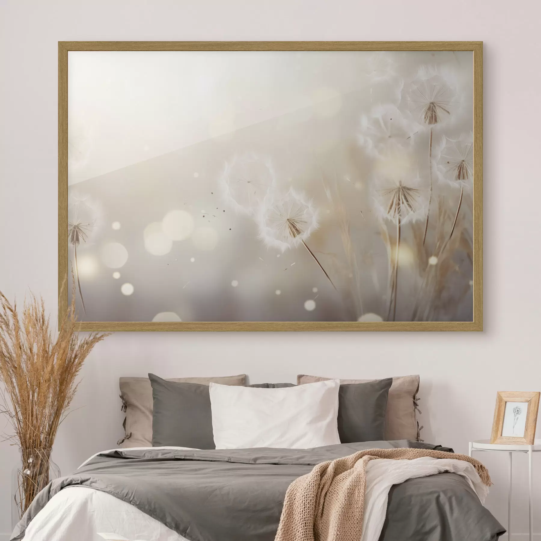 fototapet Păpădii delicate în lumină puternică f45519