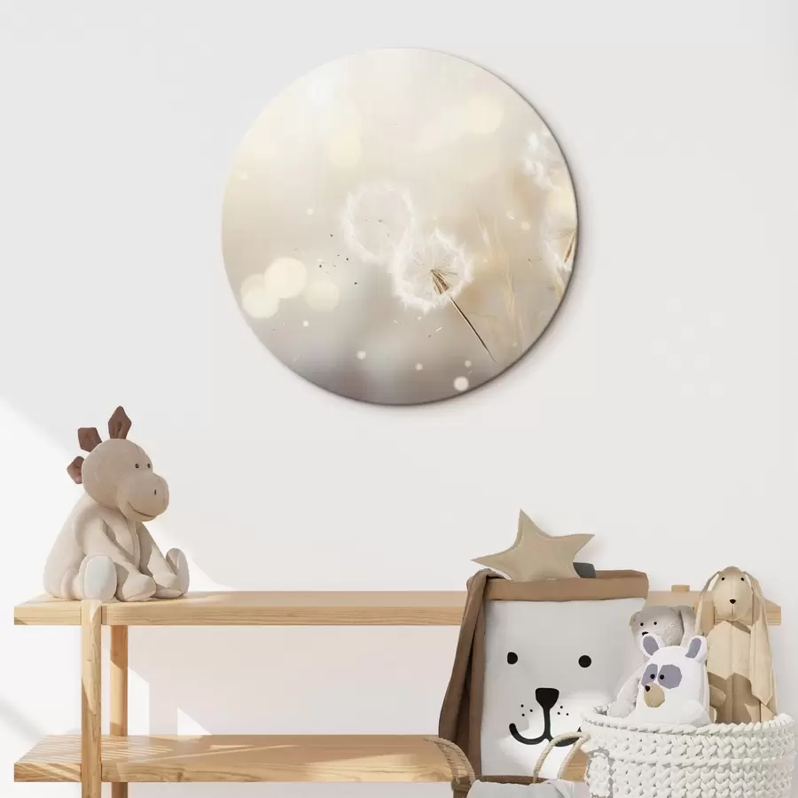 Tablouri Păpădii delicate în lumină puternică r45519