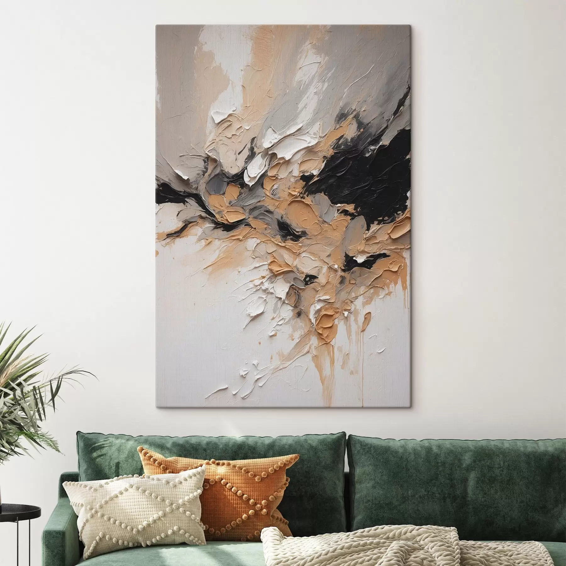 Tablouri Textura abstractă cu lovituri de vopsea s45619