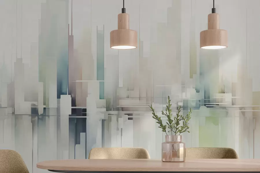 fototapet Oraș abstract w04488