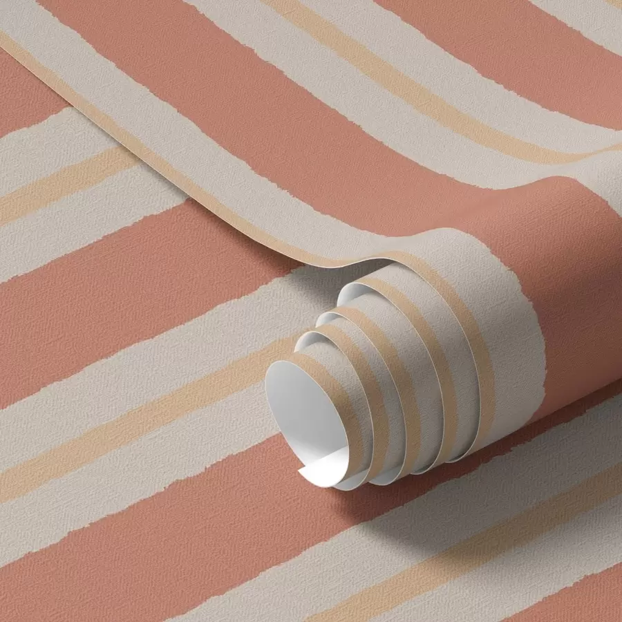 fototapet Dungi terracotta luminoase cu accente bej a00515