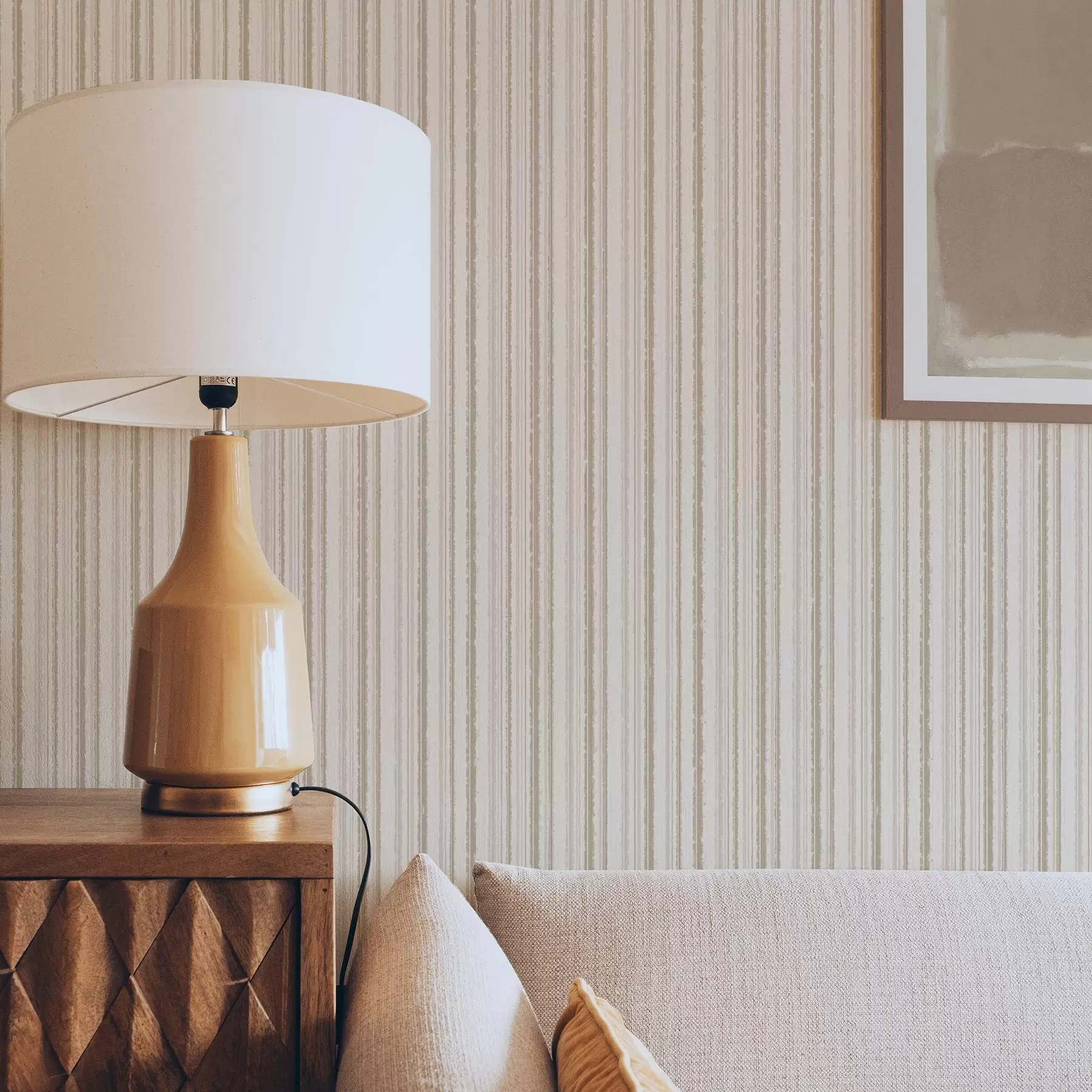 fototapet Dungi subțiri în tonuri de bej deschis a00549