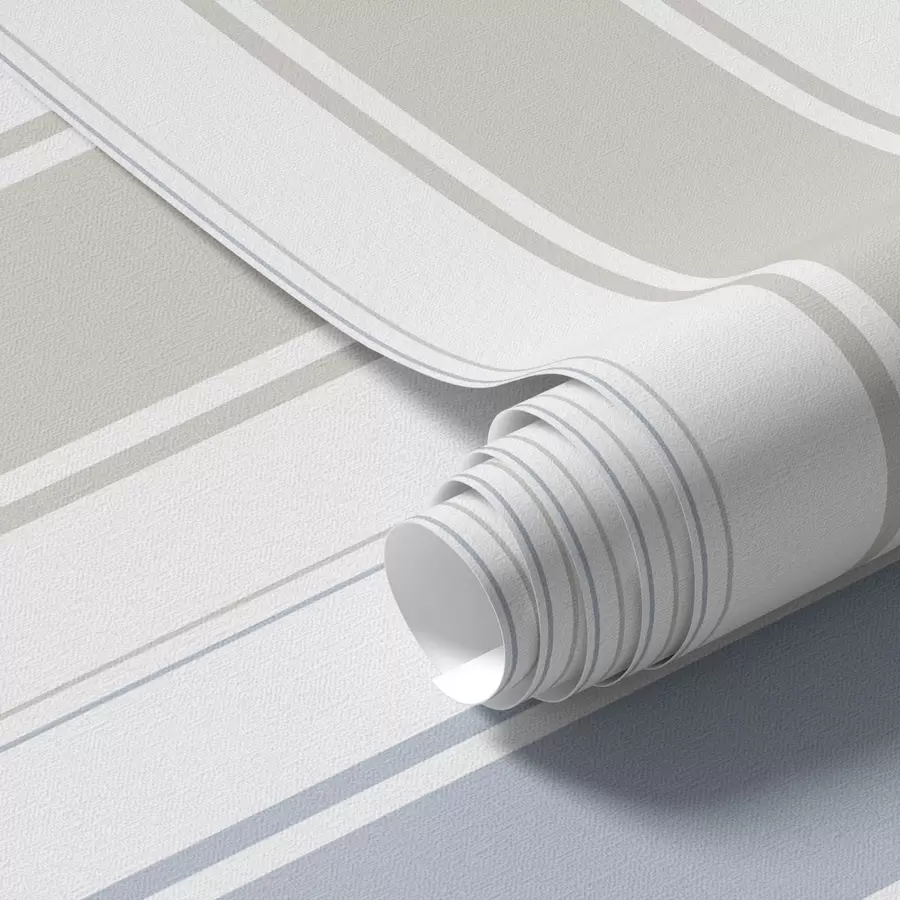 fototapet Gri și albastru dungi largi pe un fundal alb a00558