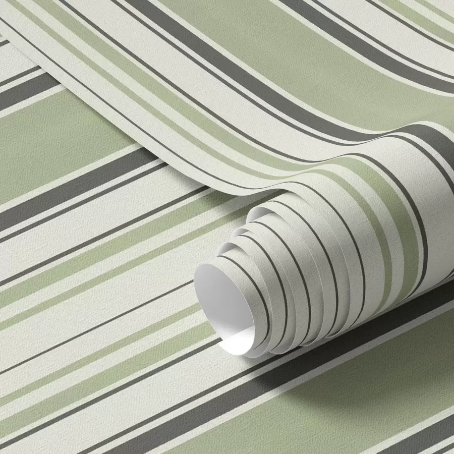 fototapet Fond crem cu un amestec de dungi verzi și negre a00563