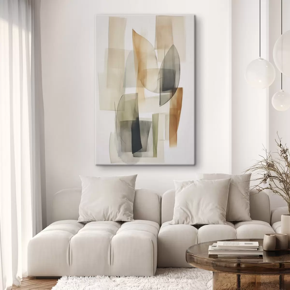 Tablouri Abstracție pete imitație acuarelă s45669