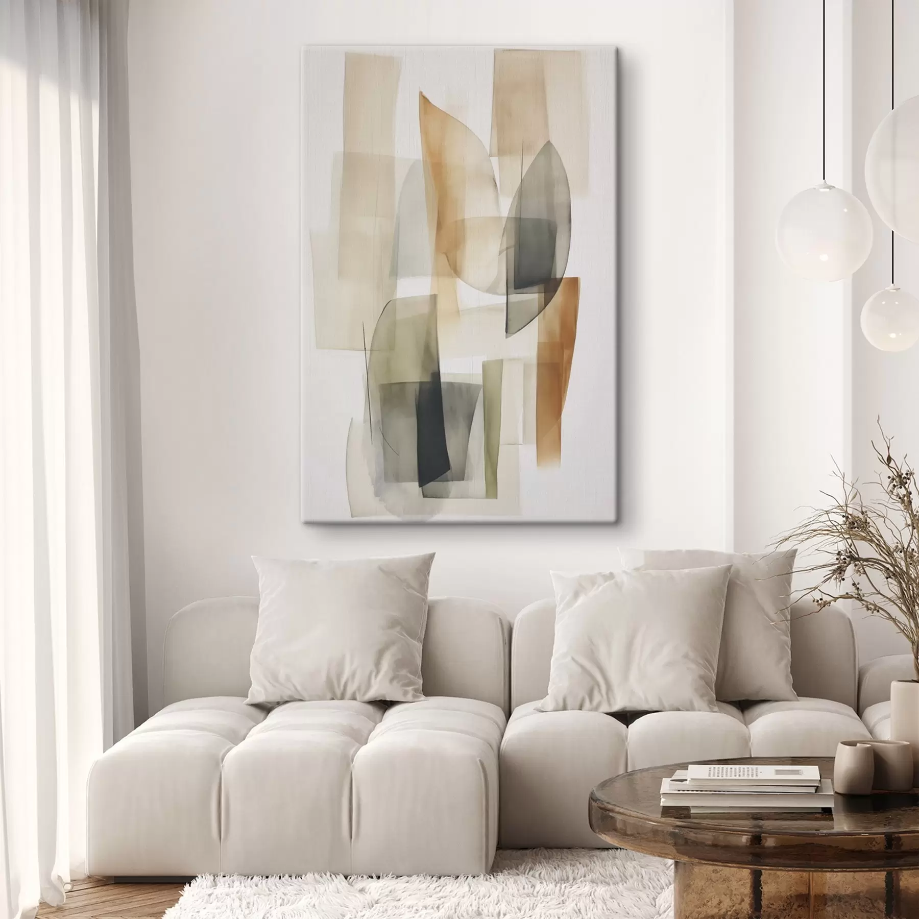 Tablouri Abstracție pete imitație acuarelă s45669