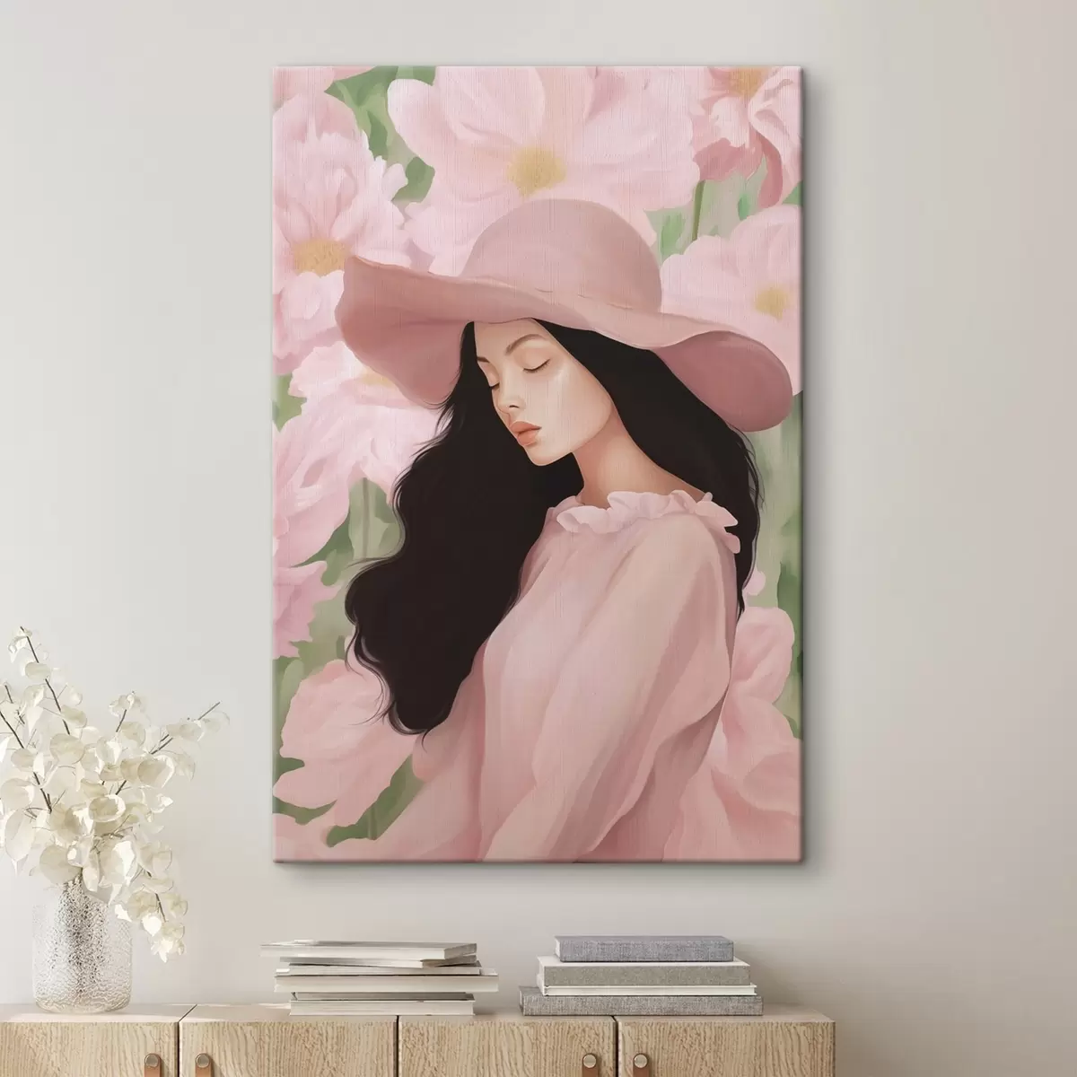 Tablouri Fată cu pălărie s45677