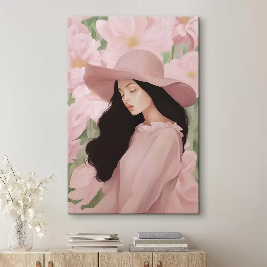 Tablouri Fată cu pălărie s45677