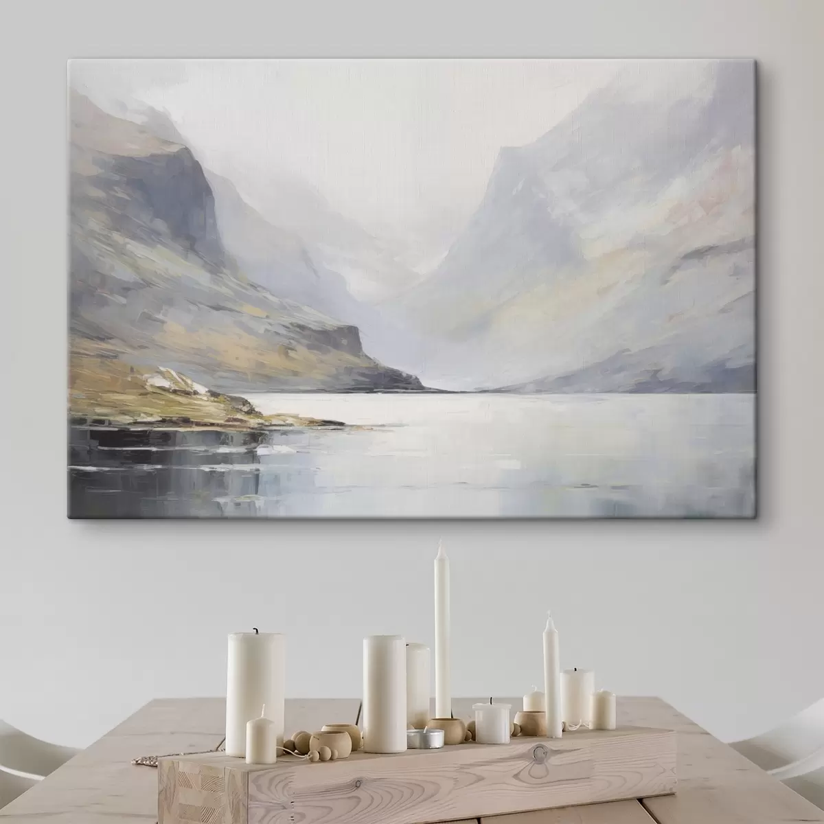 Tablouri Golf lângă munți s45687