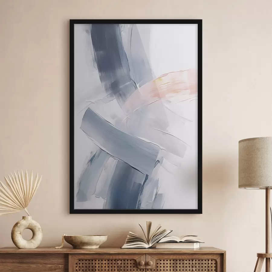 fototapet Abstracție imitație de lovituri de pensulă f45679