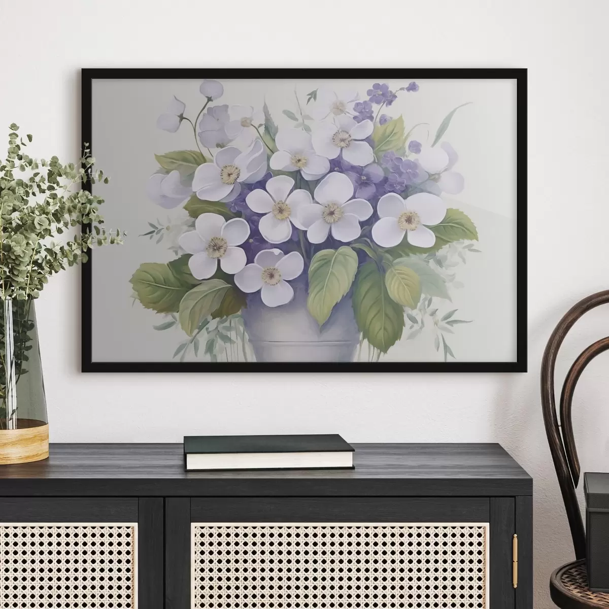 Poster Violete în ghiveci f45685