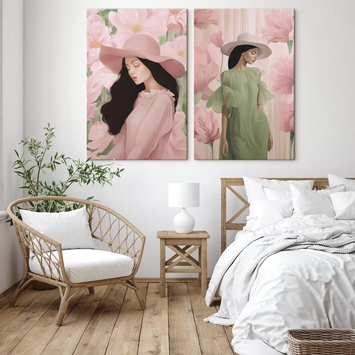 Tablouri Fată cu pălărie m00678