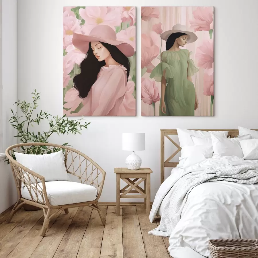 Tablouri Fată cu pălărie m00678