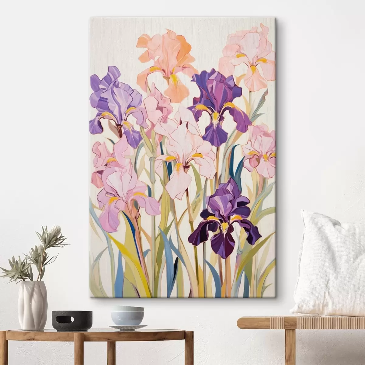 Tablouri Irisuri: compoziție în stil minimalist s45596