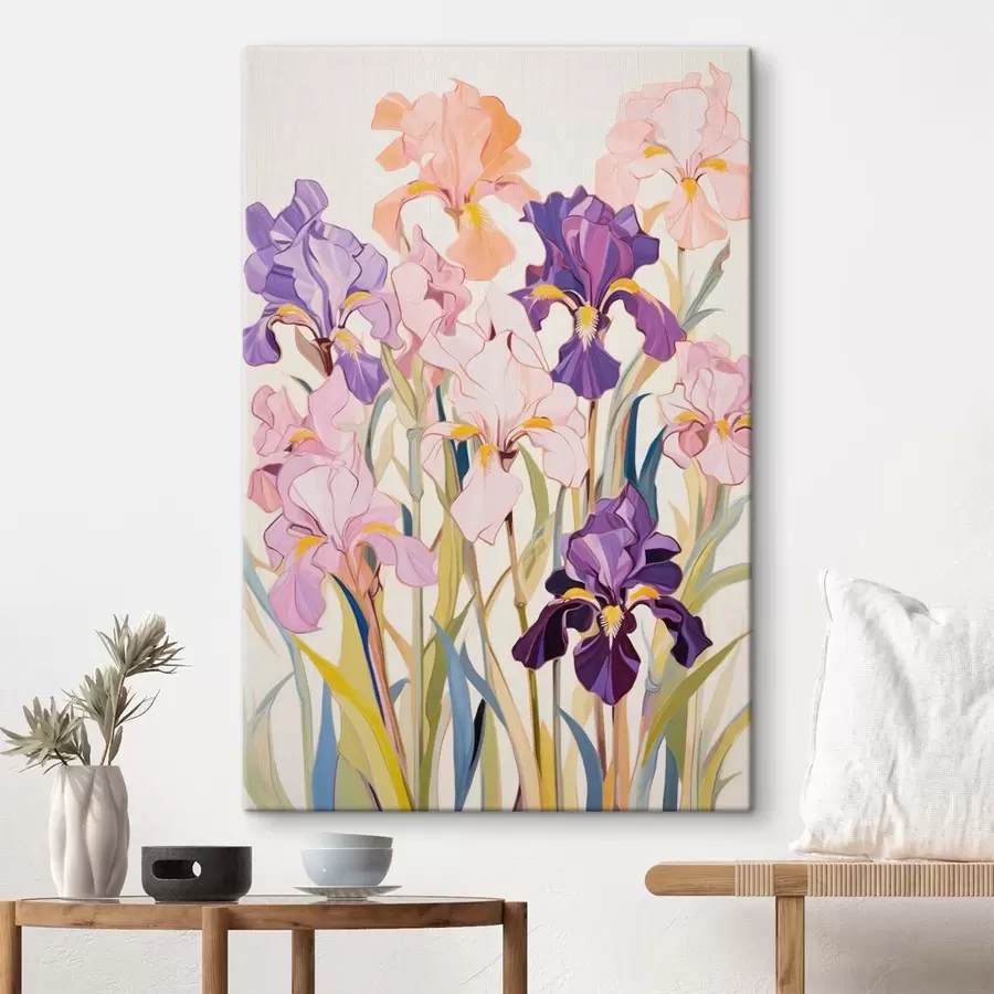 Tablouri Irisuri: compoziție în stil minimalist s45596