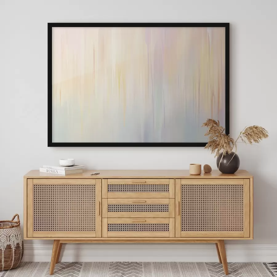 fototapet Dungi verticale abstracte în nuanțe pastelate f45508