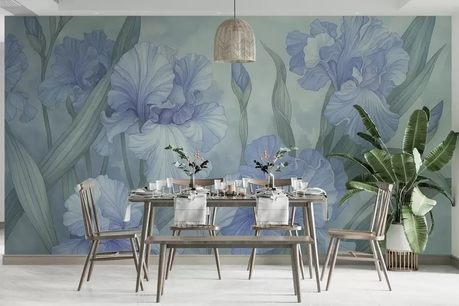 fototapet Irisuri ilustrate w04469