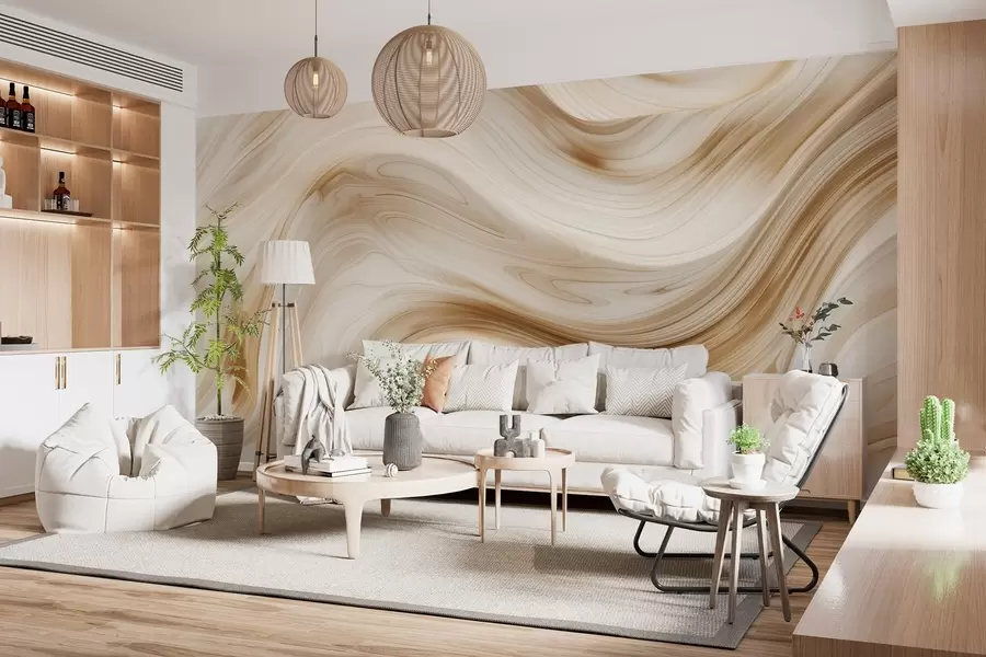 fototapet Linii abstracte w04513