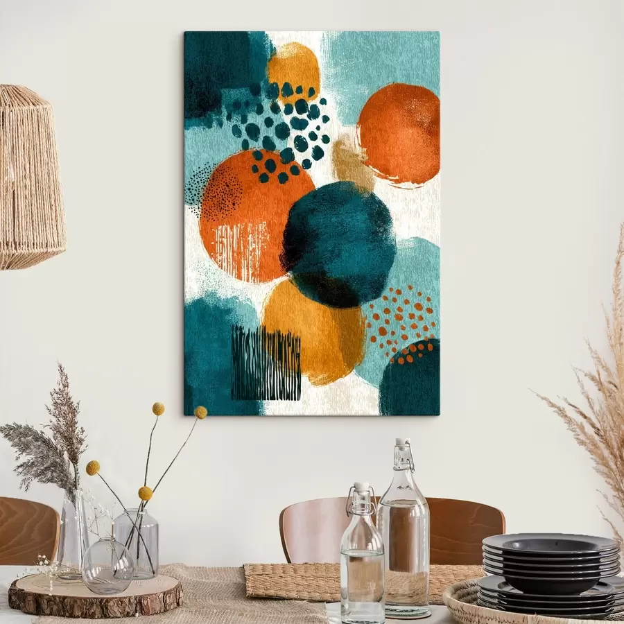 Tablouri Forme luminoase în stilul picturii abstracte s45649