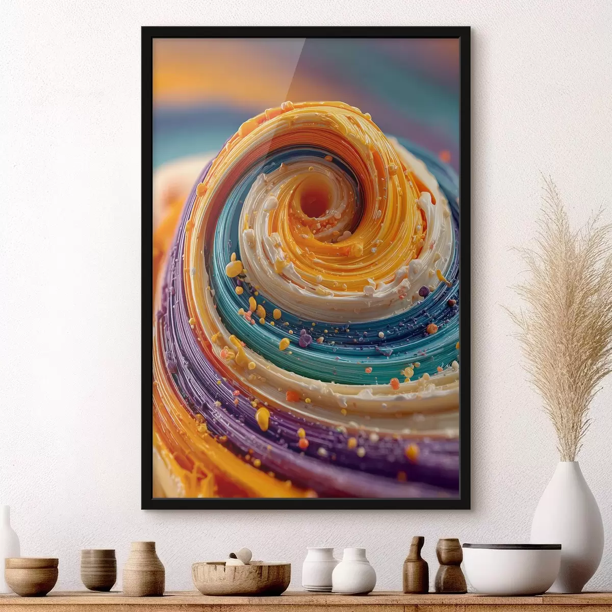 Poster Vârtej multicolor f45639