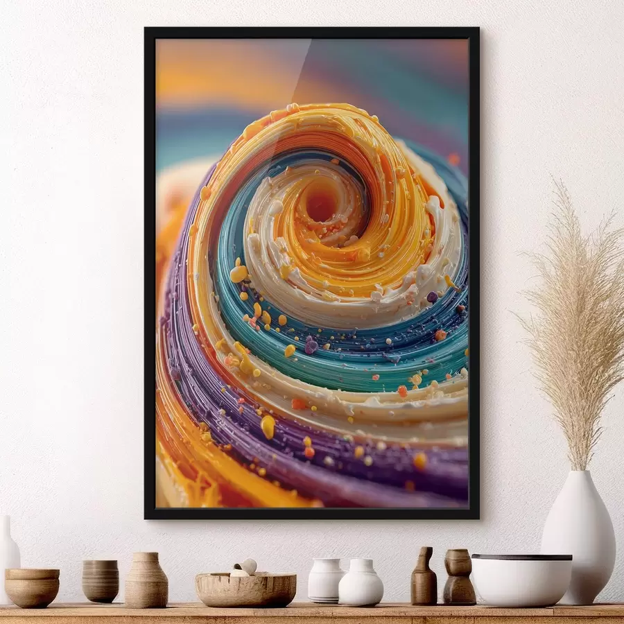 fototapet Vârtej multicolor f45639