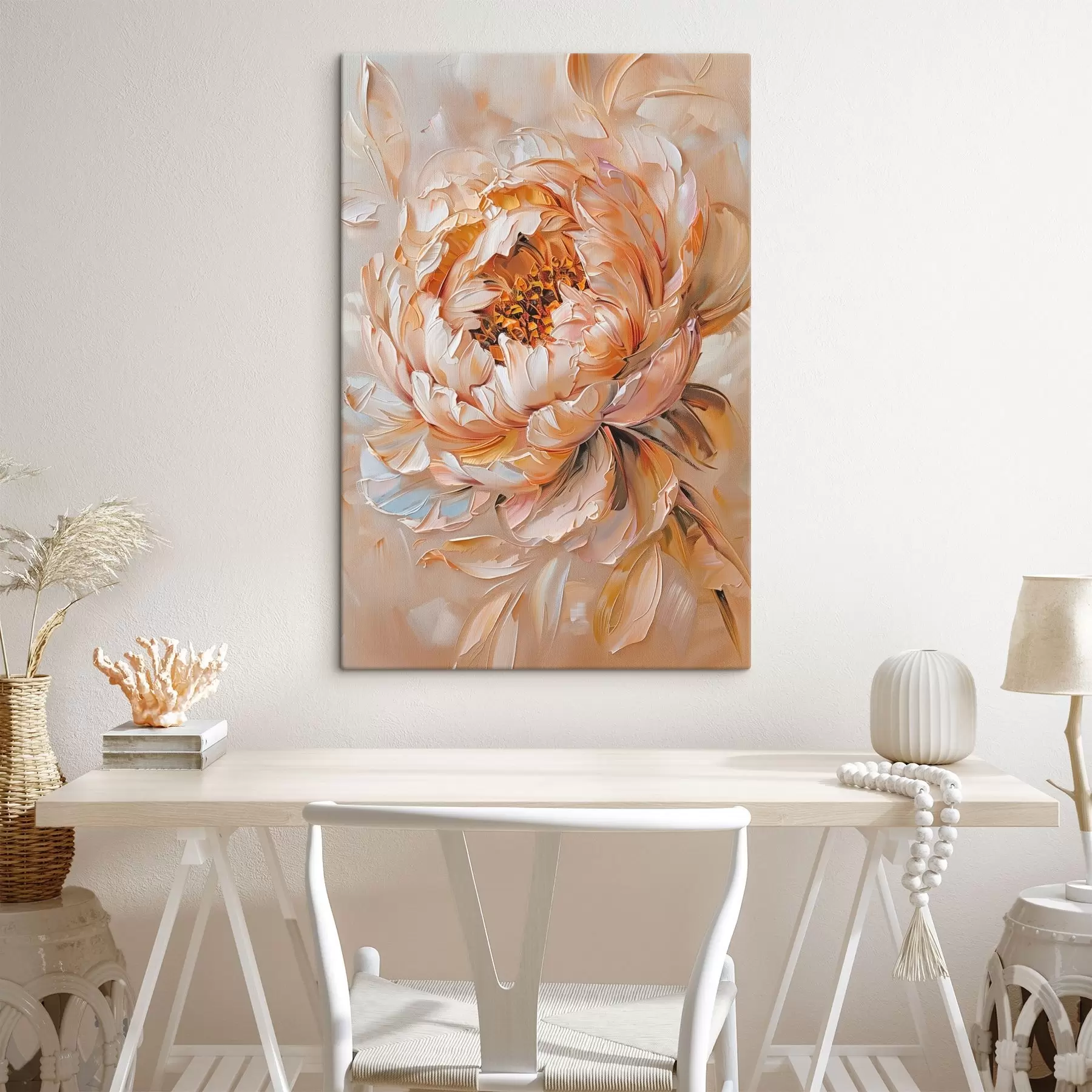 Tablouri Bujor abstract delicat s45591