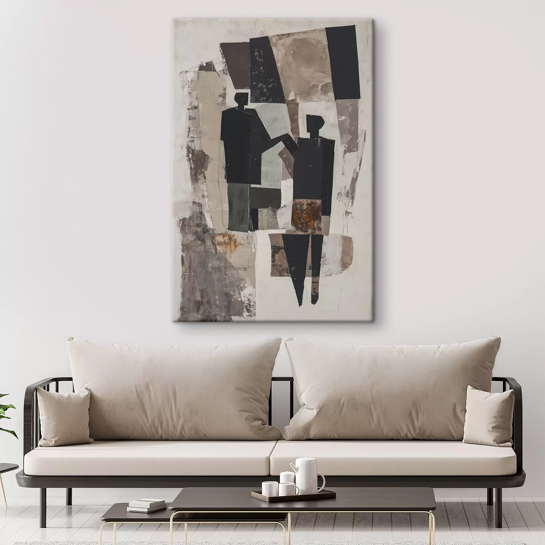 Tablouri Figuri abstracte ale unui cuplu s45776