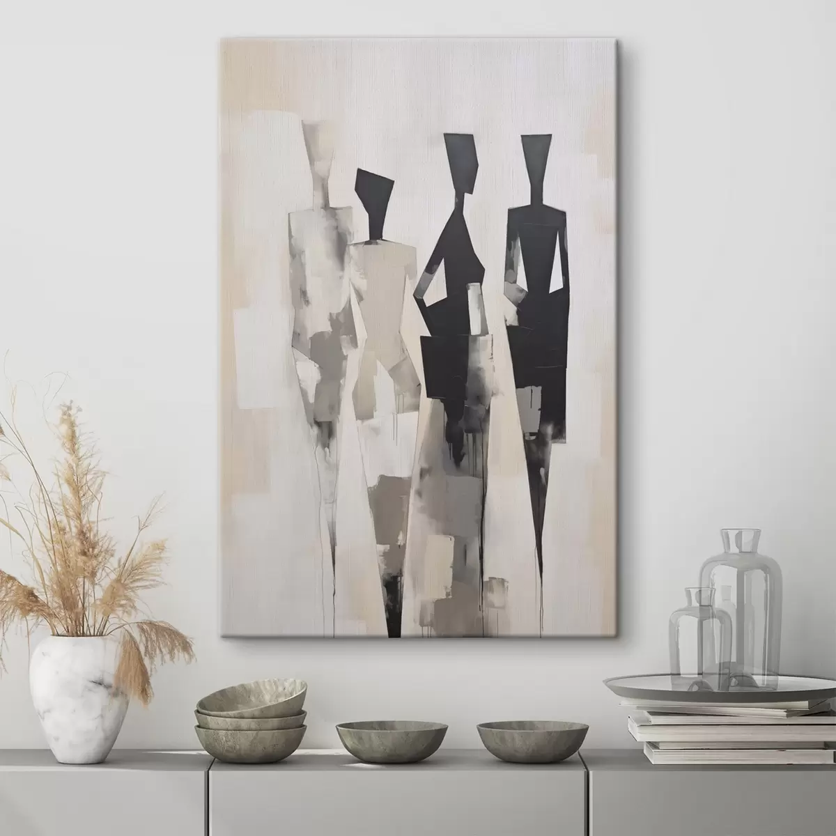 Tablouri Siluete abstracte de oameni s45758