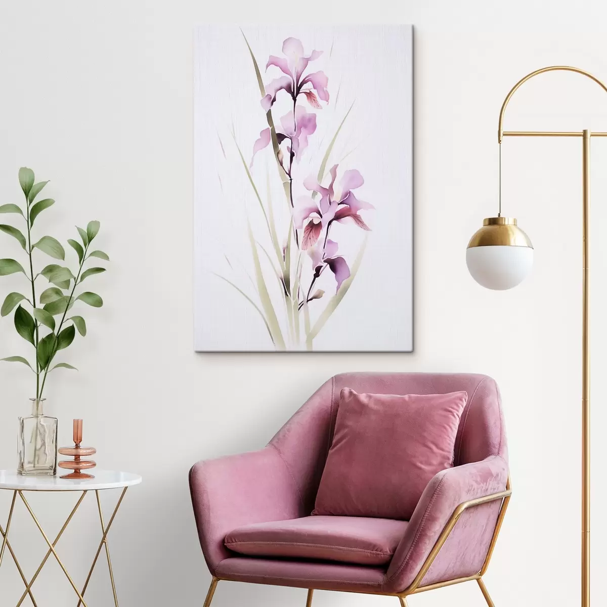 Tablouri Flori imitație de acuarelă s45763