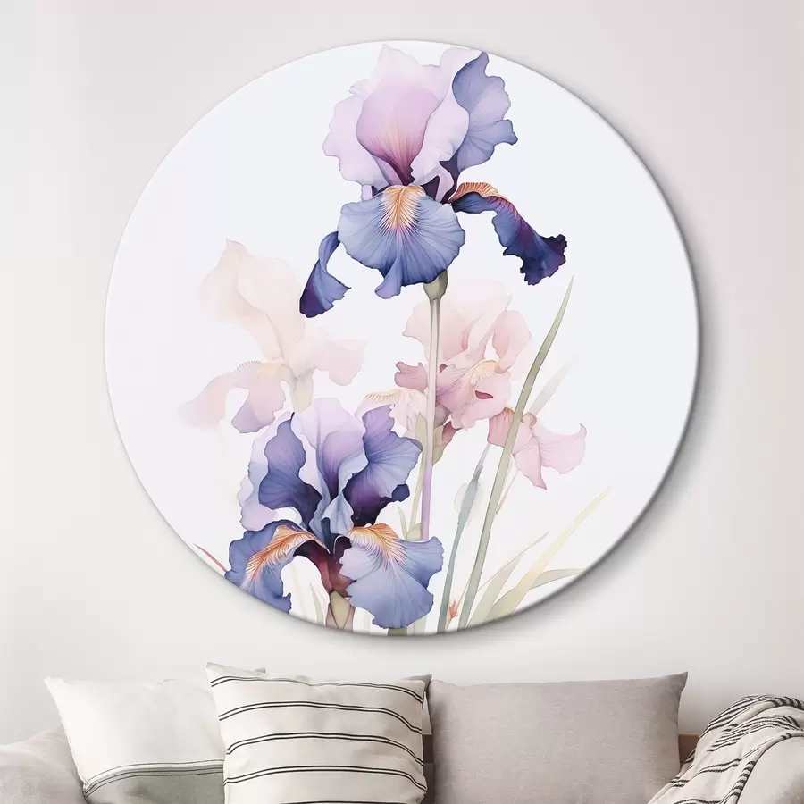 Tablouri Irisuri imitație de acuarelă r45762