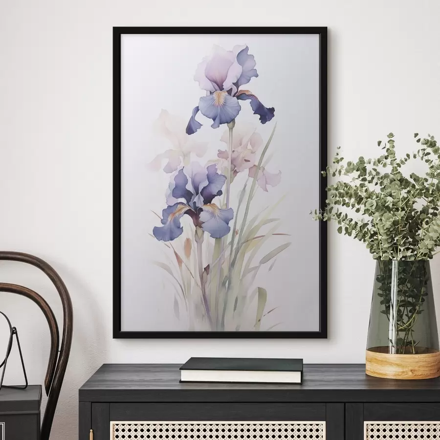 fototapet Irisuri imitație de acuarelă f45762