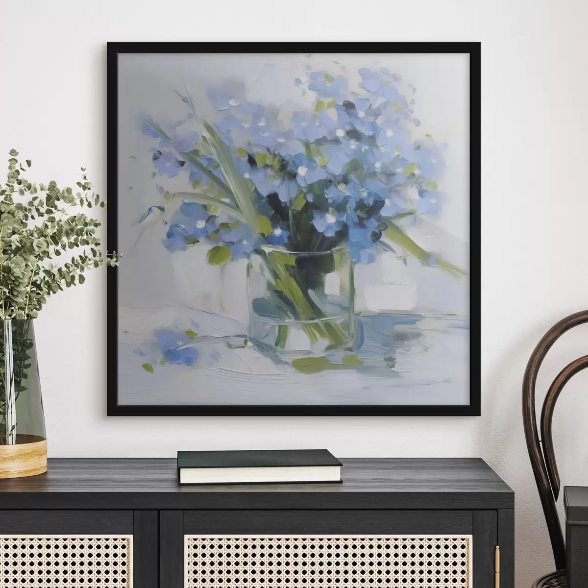 Poster Flori delicate într-o vază de sticlă f45773