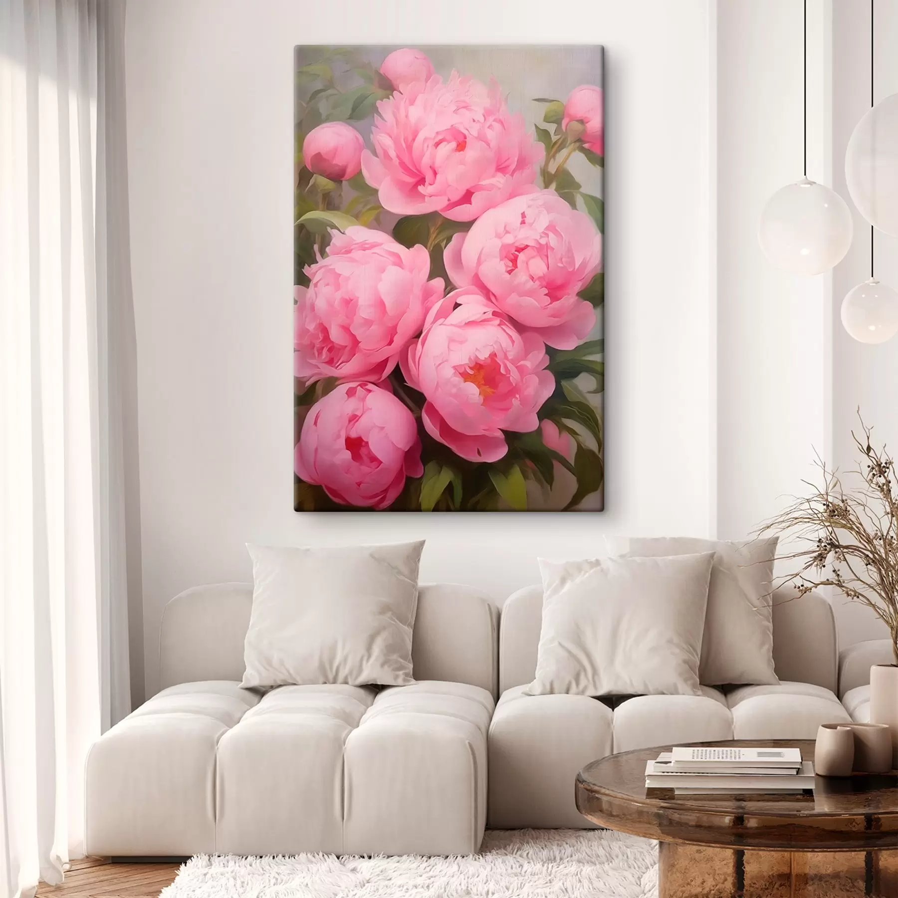 Tablouri Peonii roz s45784